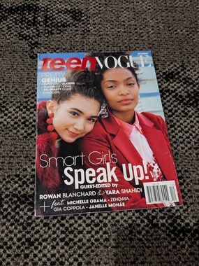 Teen Vogue Magazine December 2016 with Rowan Blanchard & Yara Shahidi on cover